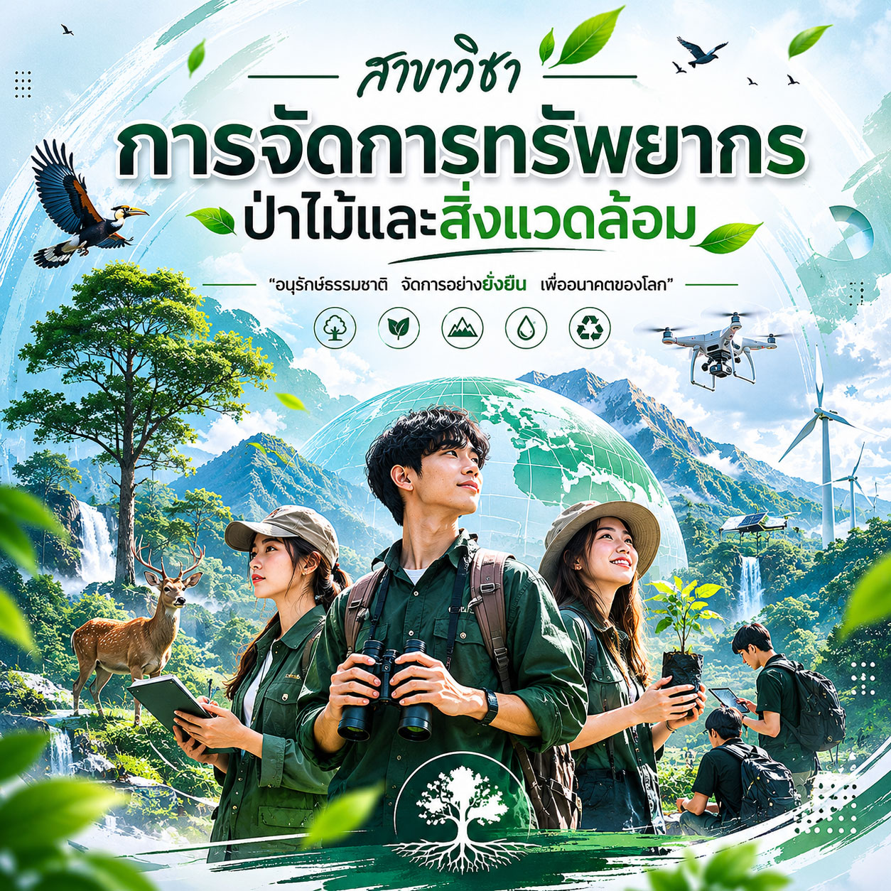 การจัดการทรัพยากรธรรมชาติและสิ่งแวดล้อม